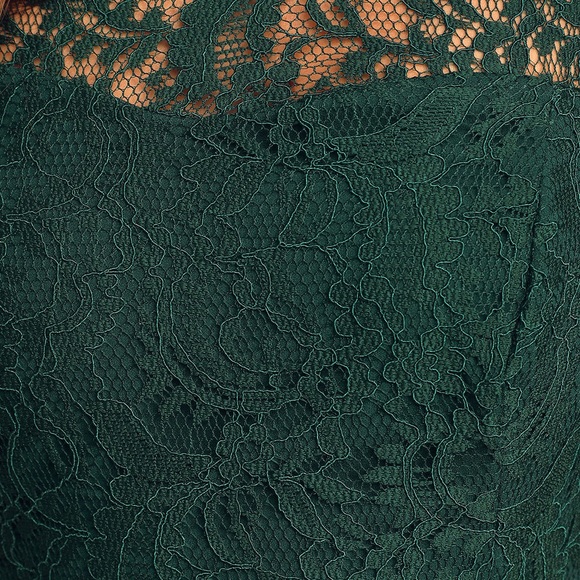 Hopeful Romantic Lace Mermaid Maxi Dress - Picture 5 of 10